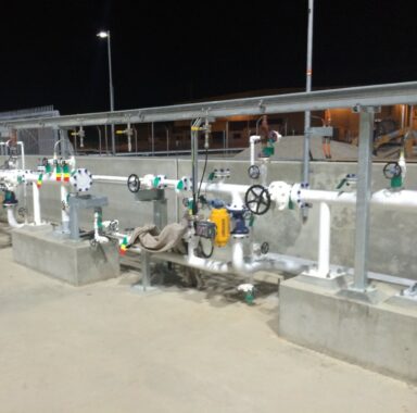 Piping and Flow Equipment Outdoors